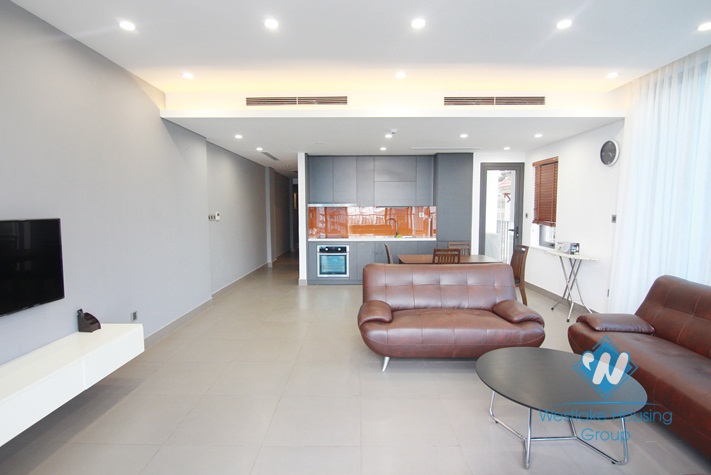 Lakeview two bedrooms apartment for rent in Tay Ho, Hanoi